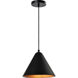 QUVIO Hanglamp rond zwart - QUV5160L-BLACK