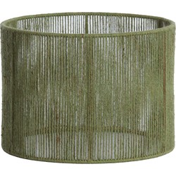 Light&living A - Kap cilinder 40-40-30 cm TOSSA jute groen
