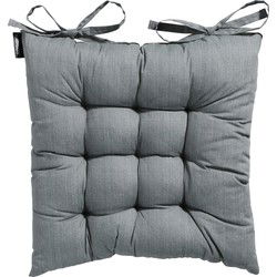 Madison Toscane Kussen - Basic Grey - 46x46 - Grijs