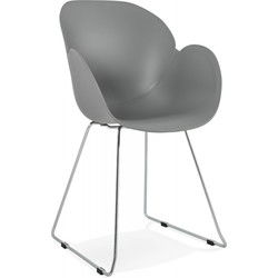 NEGO design stoel 58x59x87 cm Grijs