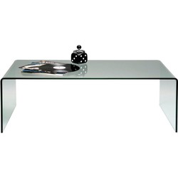 Kare Salontafel Clear Club Basic 120x60cm