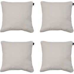Madison -  Sierkussen Napels taupe - Ca. 50x50 cm - Set van 4