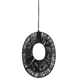 Hanglamp ovo  2 - black - 29 x 15 x 40 cm