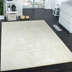Laagpolig Vloerkleed Briloda - Creme - 160x230 cm
