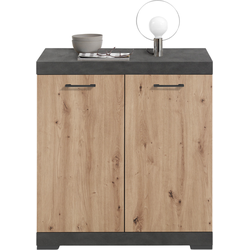 Buffet met 2 deuren en interne plank L80cm - Bristol