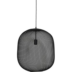 Light & Living - Hanglamp Reilley - 50x50x56 - Zwart