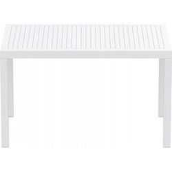 ENOTECA tuintafel 140x80x75 cm Wit