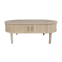 Salontafel Licht Eikenhout - 120x60x45cm - Meta