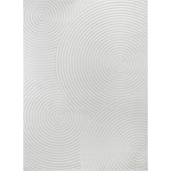 Modern Scandinavisch Tapijt KOANA - Wit - 200x275 cm