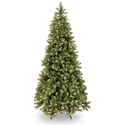 Poly Bayberry Slim kunstkerstboom Hinged 228 cm met 500 LED Power Connect