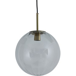 Light&living Hanglamp Ø48 cm MAGDALA glas helder+goud