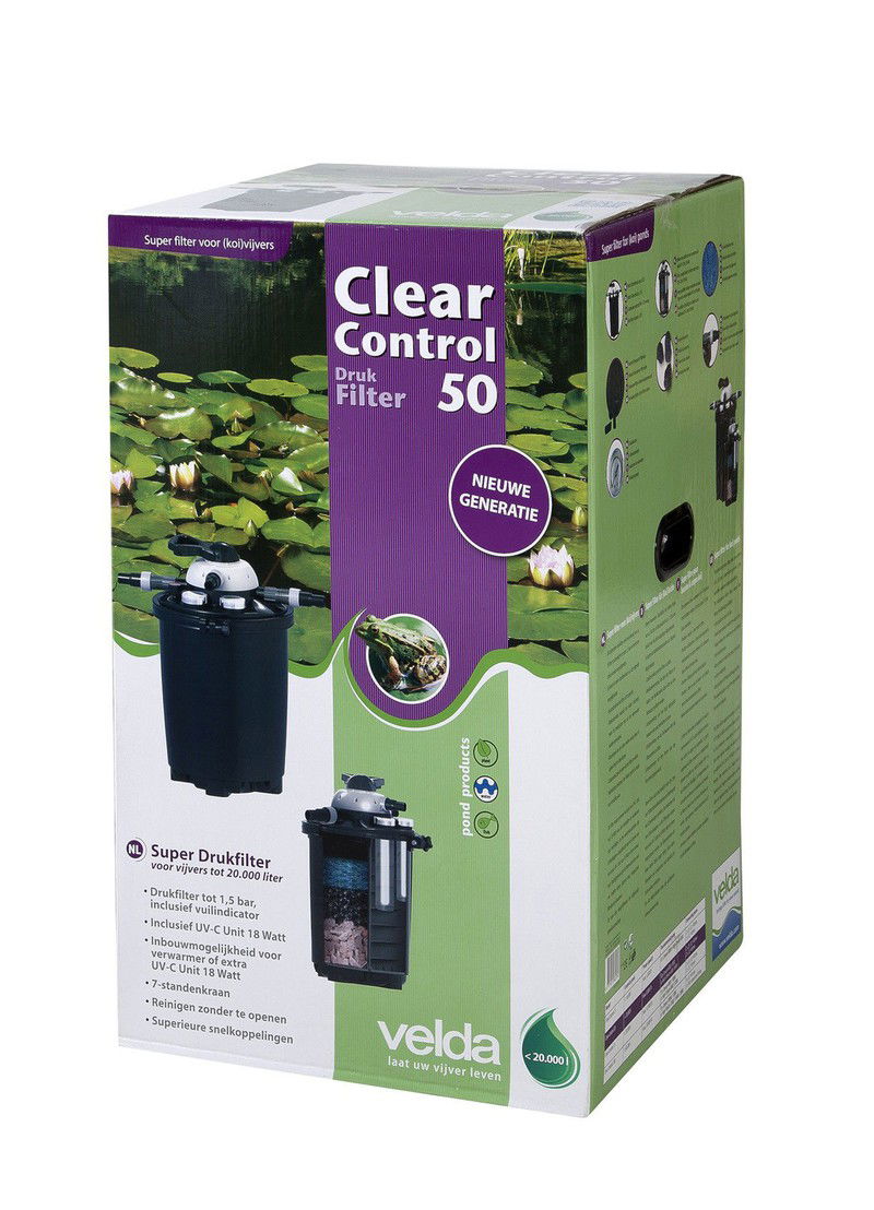 Clear Control 50 met UV-C Unit 18 Watt - 