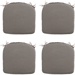 Madison -  Zitkussen Rib liver - Ca. 46x48 cm - Set van 4