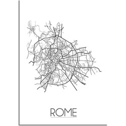 Rome Plattegrond poster - A3 poster (29,7x42 cm)