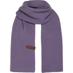 Knit Factory Jazz Gebreide Sjaal Dames - Violet - 200x30 cm