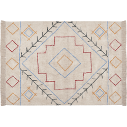 KUSKAN - Laagpolig vloerkleed - Multicolor - 160 x 230 cm - Katoen