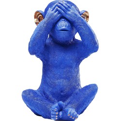 Kare Spaarpot Monkey Mizaru Blue