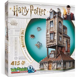 Wrebbit Wrebbit 3D Puzzel - Harry Potter The Burrow - 415 stukjes