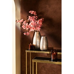 PTMD Semin Bloempot - 24x24x53 cm - Aluminium - Zilver