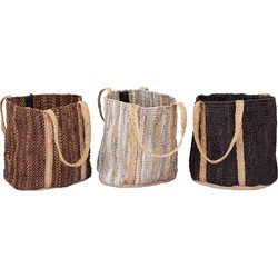 PTMD Mand Cherree - 50x48x48 cm - Jute - Beige