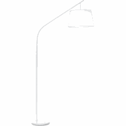Ideal Lux - Daddy - Vloerlamp - Metaal - E27 - Wit