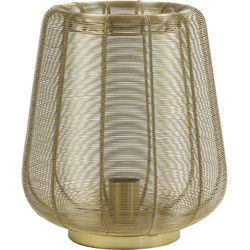 Light & Living - tafellamp - Adeta - goud - metaal - nachtkastlamp - E27 - 1861485