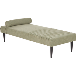 Beliani MAURIAC - Chaise longue-Groen-Polyester