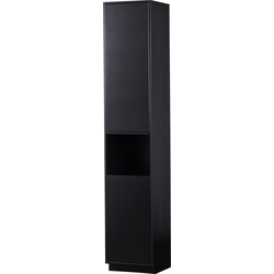 WOOOD Finca Opbergkast - Zwart - 210x39,5x40