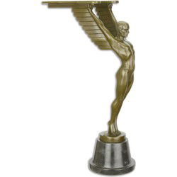 A BRONZE ART DECO SCULPTURE OF ICARUS