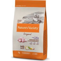 NATURES VARIETY ORIGINAL STERILIZED TURKEY NO GRAIN 7 KG