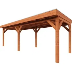 Trendhout douglas overkapping Refter, 730 x 285 cm
