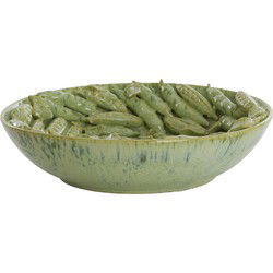 Light&living Schaal Ø43x12 cm FABA keramiek mint groen
