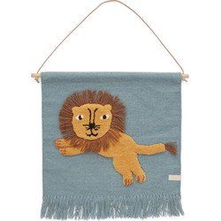 Wallhanger - Jumping Lion