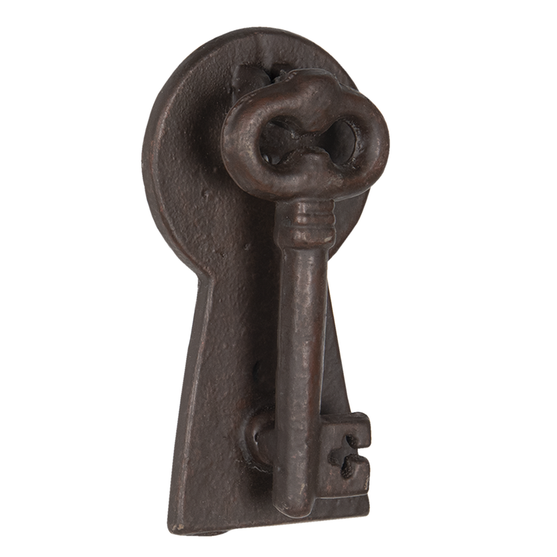 Clayre & Eef Clayre & Eef deurklopper sleutel 13x3x7cm - 