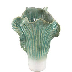 PTMD Bloempot Swing - 37x36x51 cm - Keramiek - Groen
