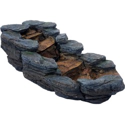 Cazorla bocht links waterval H29 x 74 x 34 cm - Ubbink