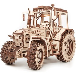Eco Wood 3D Houten Puzzel Tractor B82 Modelbouw Knutselen