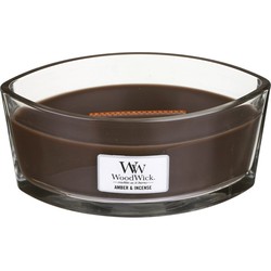 Woodwick Ellipse Candle Amber&Incense