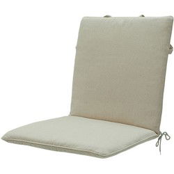 Stapelstoelkussen beige eco nature buitenafwerking 97x49 (4 stuks)