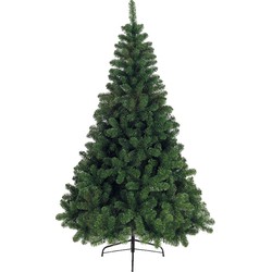 Bellatio Decorations kunst kerstboom - groen - H180 cm - kunststof - Kunstkerstboom