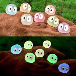URBANJNGL - Glow in the dark - Mini’s - Multi - ↑ 1 cm - 14 stuks