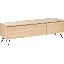 Beliani CARDIGAN - TV-kast-Bruin-Vezelplaat