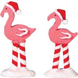 Pink flamingos set of 2