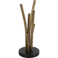 Vase Genius L antikgold/schwarz - Countryfield