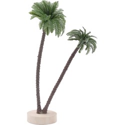 Palmboom miniatuur beeldje 24 cm - Beeldjes