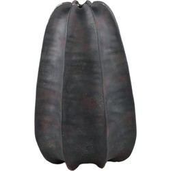 PTMD Vaas Grayson - 28x28x42 cm - Keramiek - Zwart