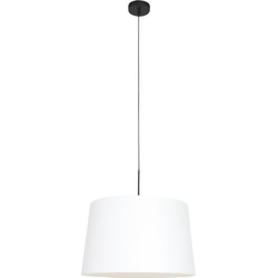 Steinhauer hanglamp Sparkled light - zwart - metaal - 45 cm - E27 fitting - 8189ZW