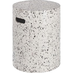 Kave Home - Jenell kruk wit terrazzo Ø 35 cm