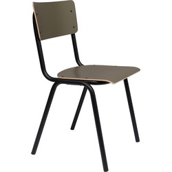 ZUIVER Chair Back To School Matte Olive