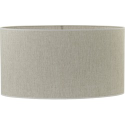 Light&living Kap ovaal recht smal 58-24-32 cm BRESKA parel wit